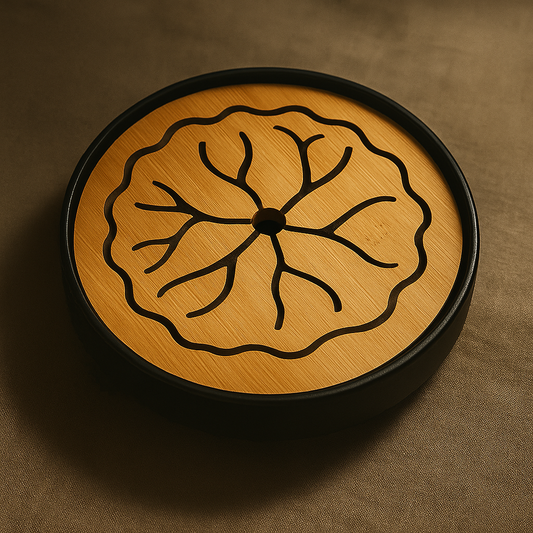 Lotus Flow Bamboo Table