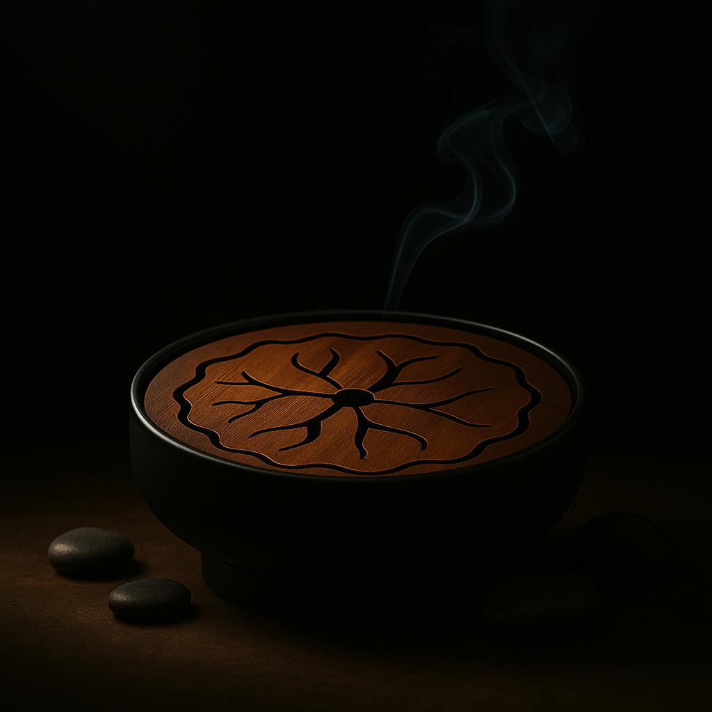 Lotus Flow Bamboo Table