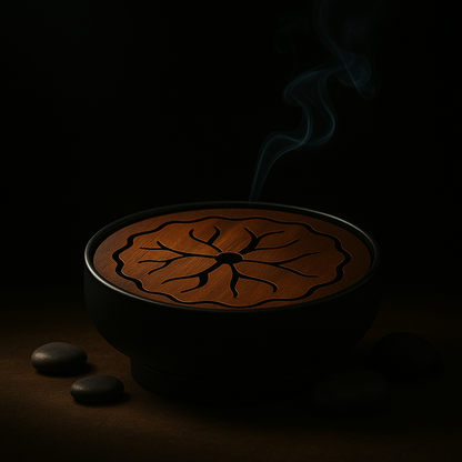 Lotus Flow Bamboo Table