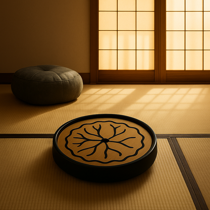 Lotus Flow Bamboo Table