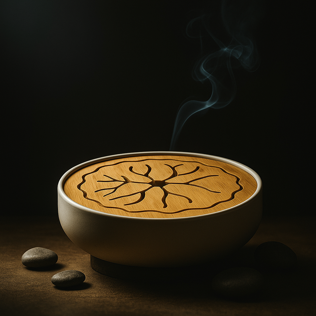 Lotus Flow Bamboo Table