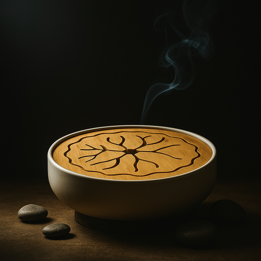 Lotus Flow Bamboo Table