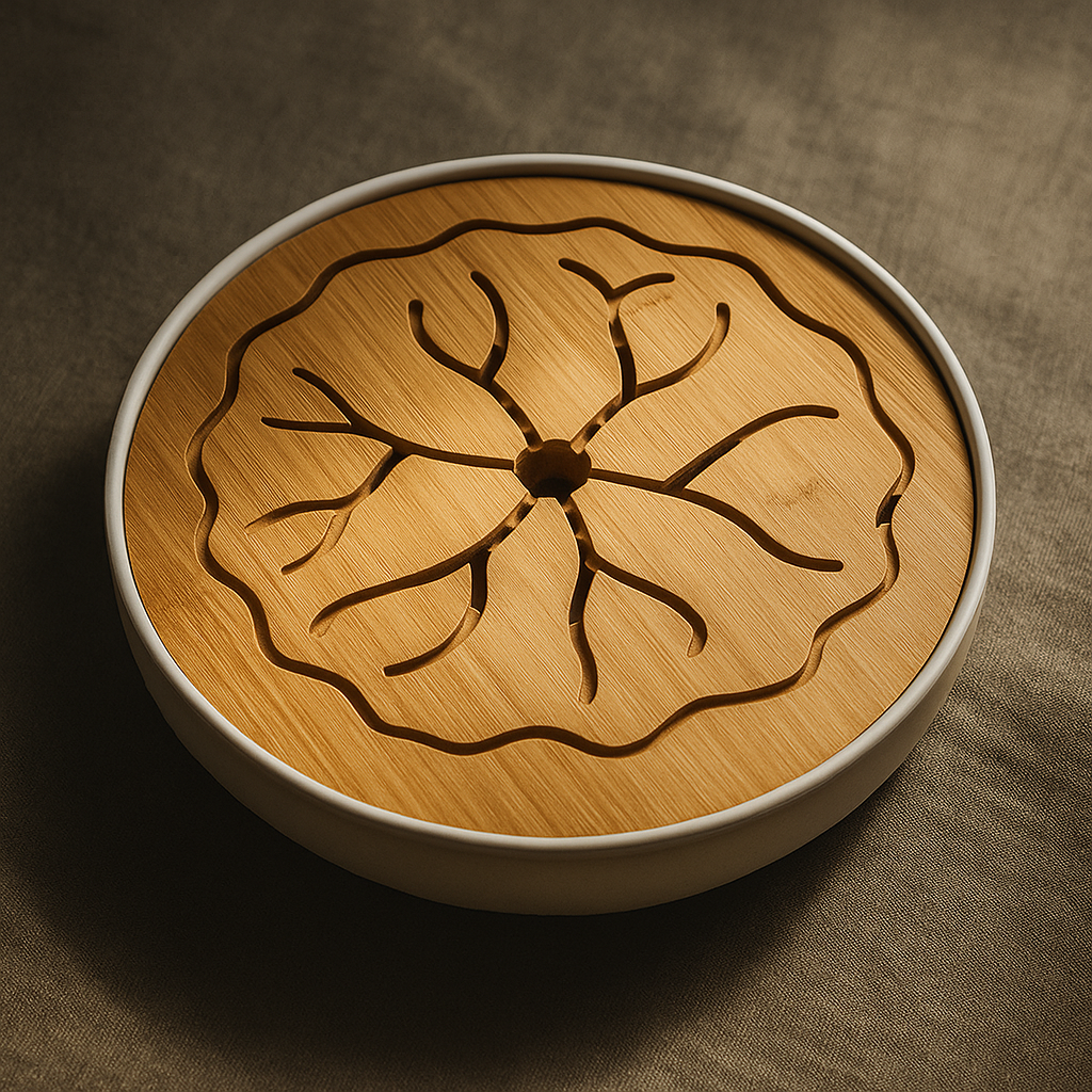 Lotus Flow Bamboo Table